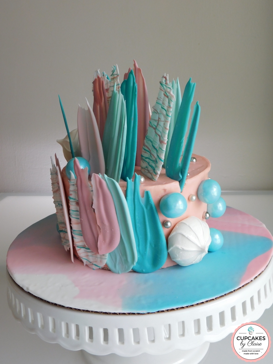 Brushstroke Cake