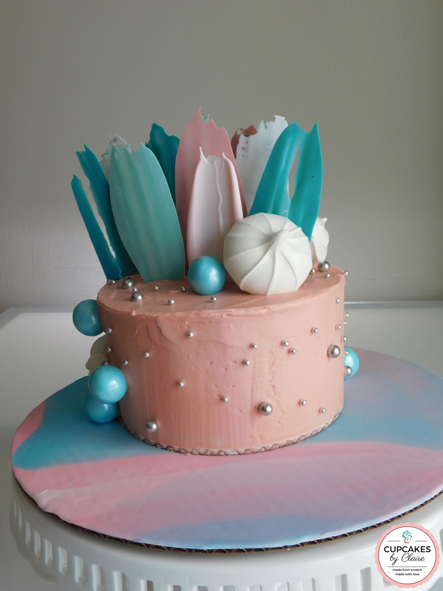 Brushstroke Cake