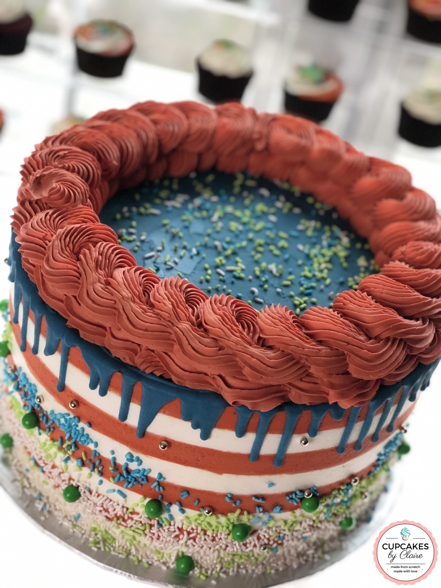 Bubble Guppies Colors Cake