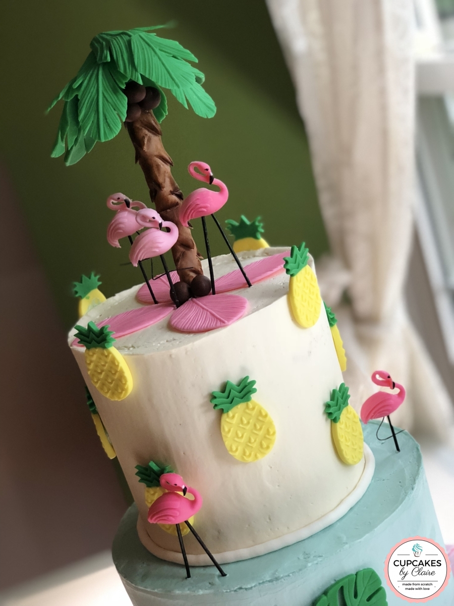 Flamingo Cake