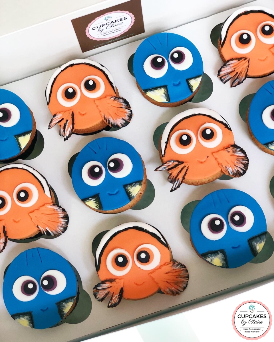 Finding Nemo Cupcakes