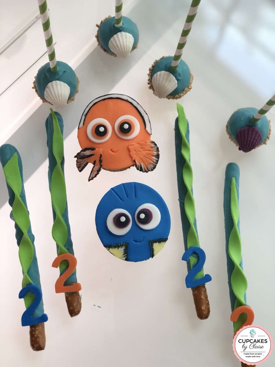 Finding Nemo Cupcakes
