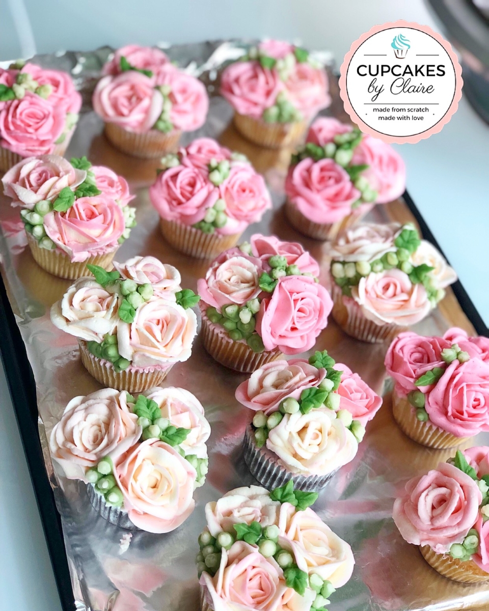 Floral Cupcakes