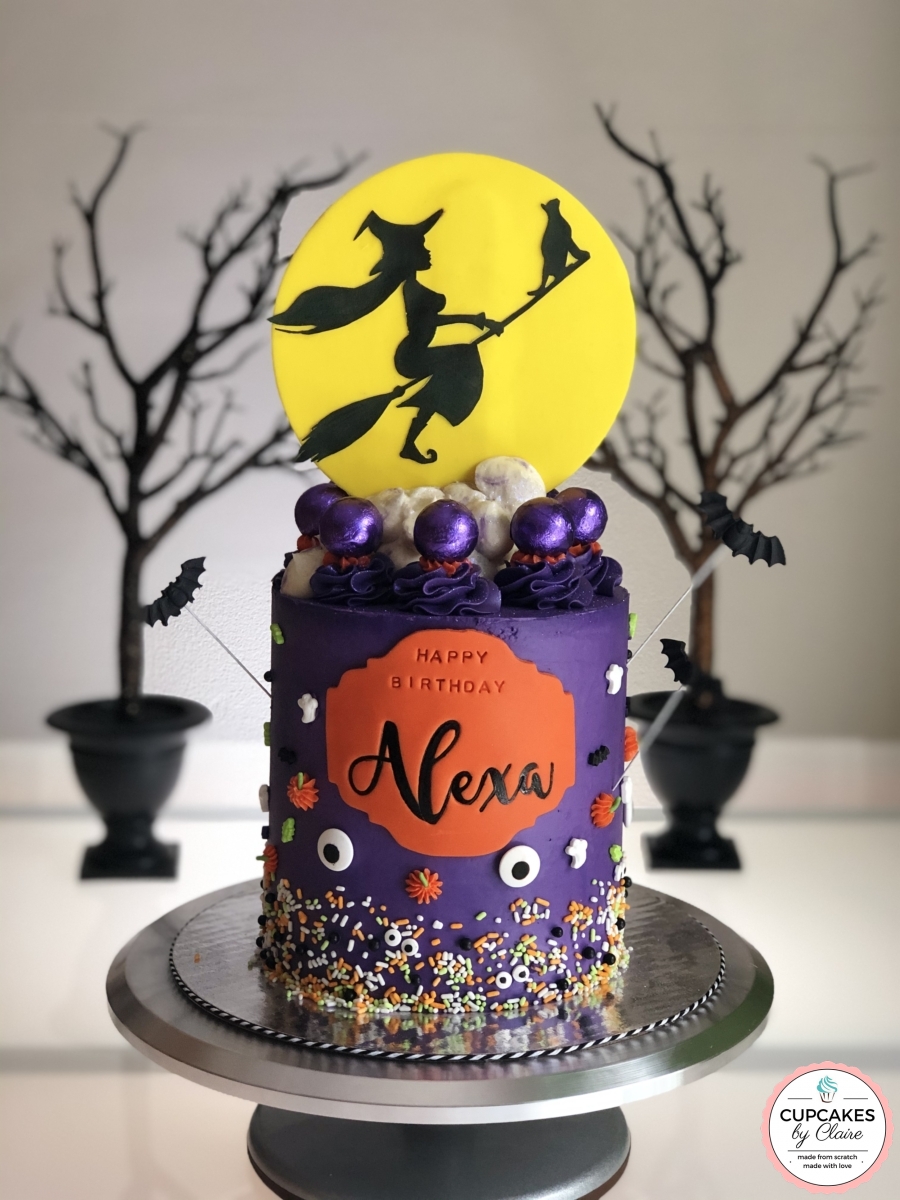 Halloween Birthday Cake
