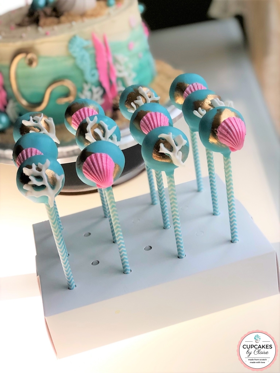 Mermaid Cake Pops