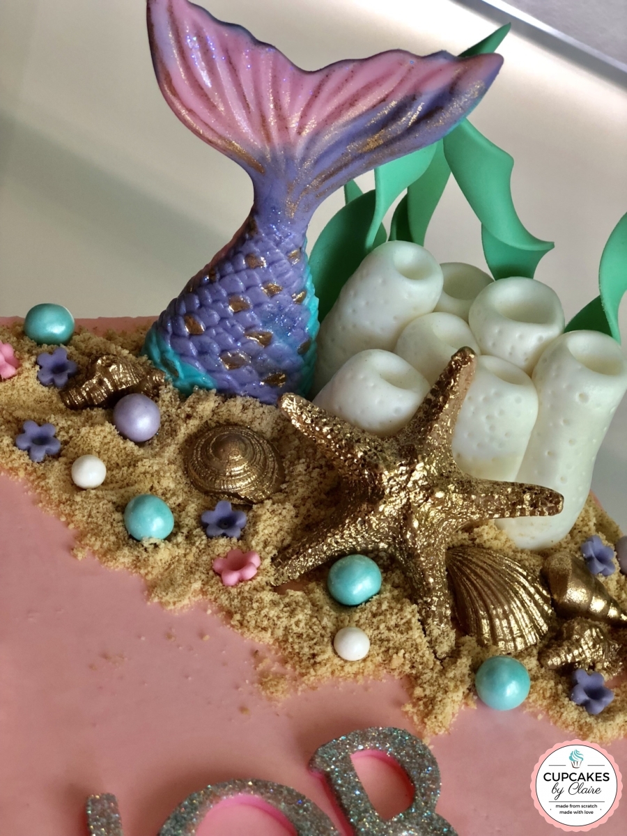 Mermaid Sheet Cake