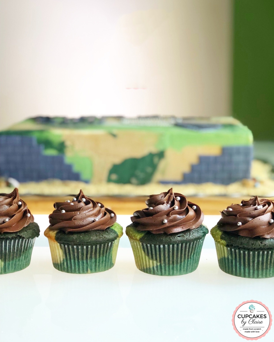 Military Themed Cupcakes