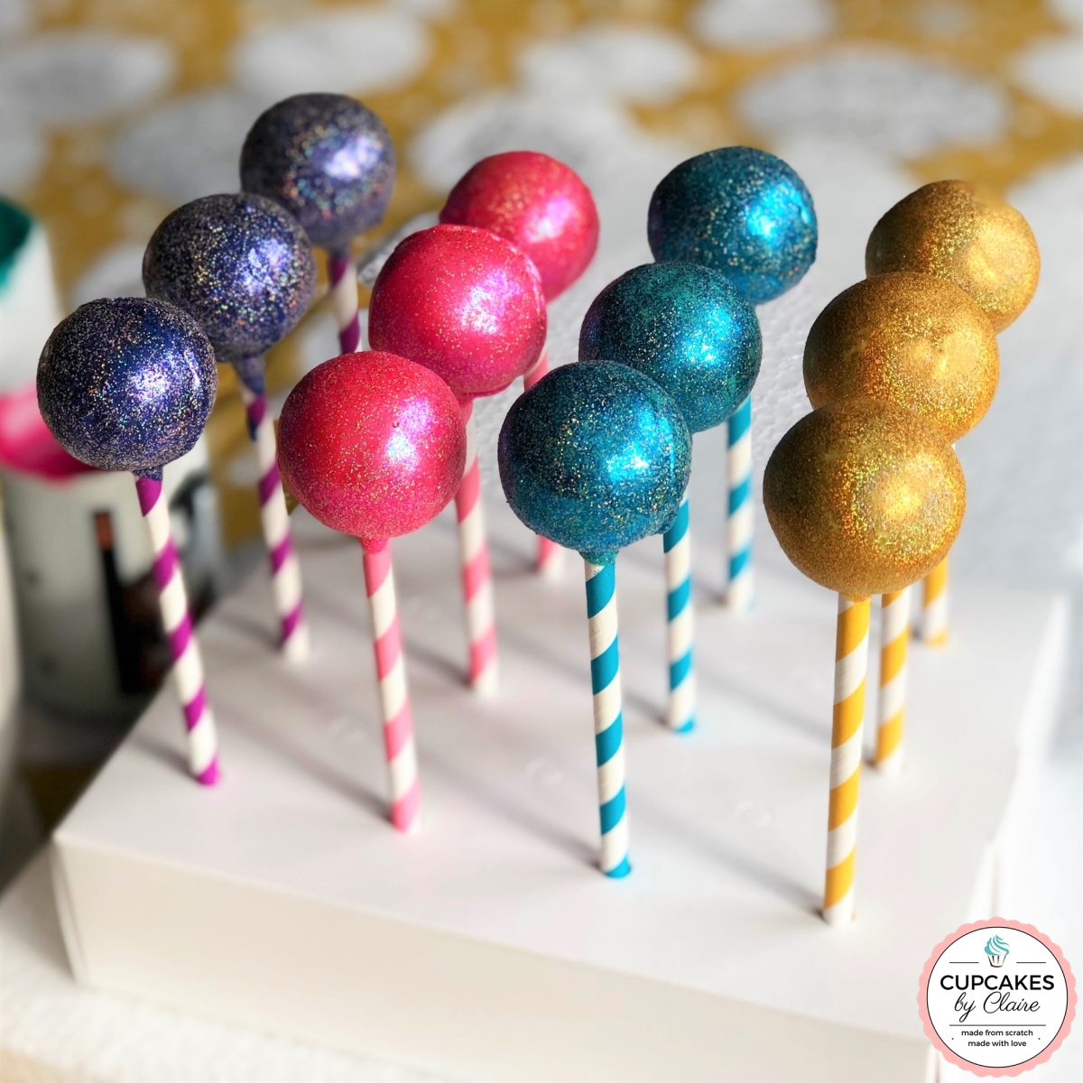Multicolor Cake Pops