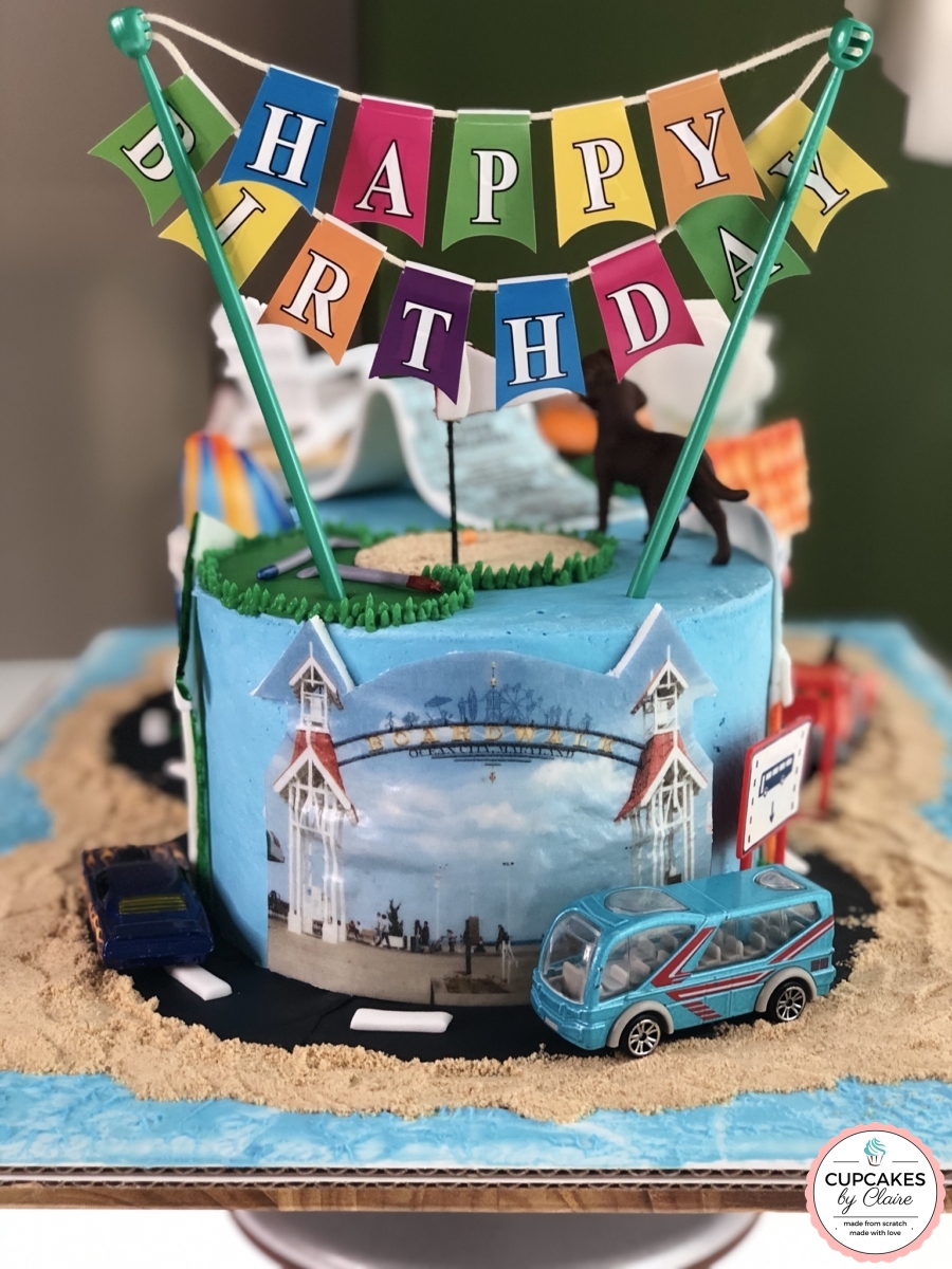 Ocean City Identity Cake