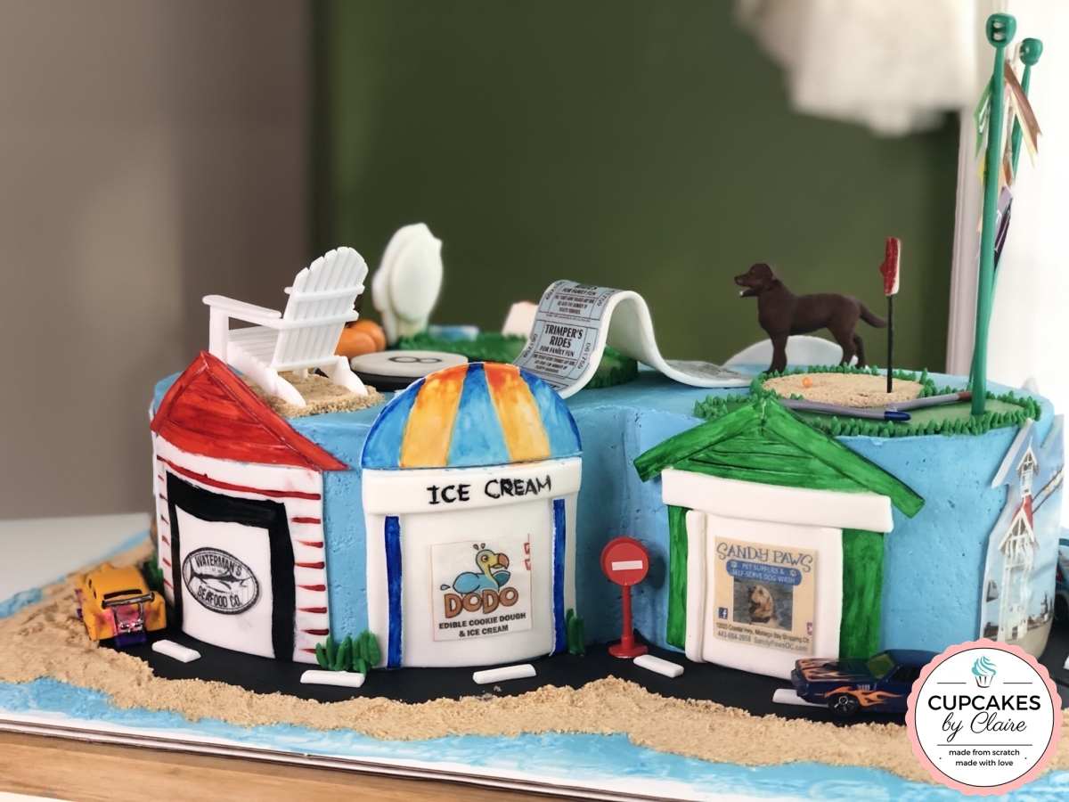 Ocean City Identity Cake