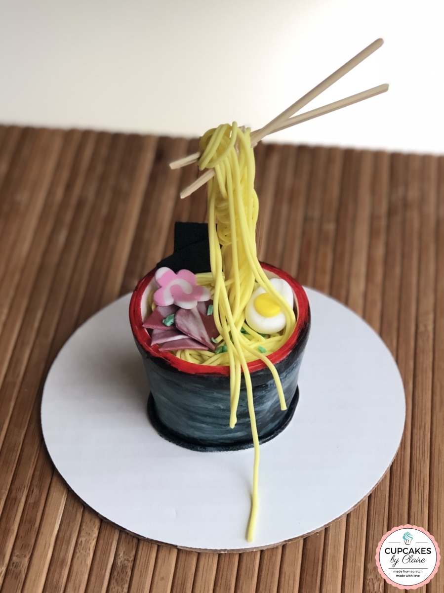 Ramen Imposter Cupcake