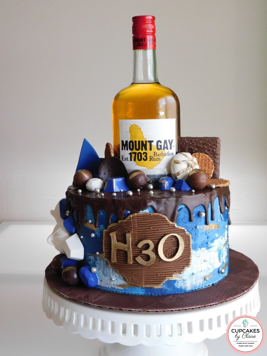 Rum Bottle Cake