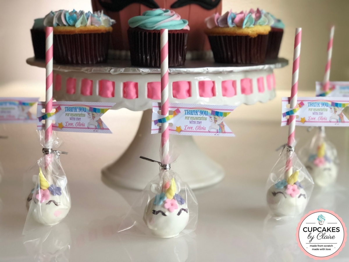 Unicorn Giant Cupcake