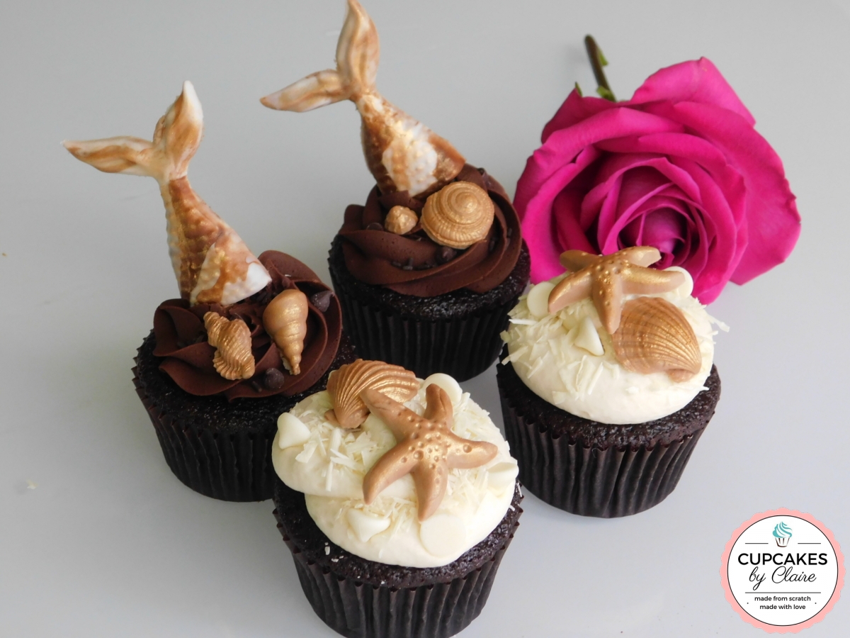 mermaid cupcakes