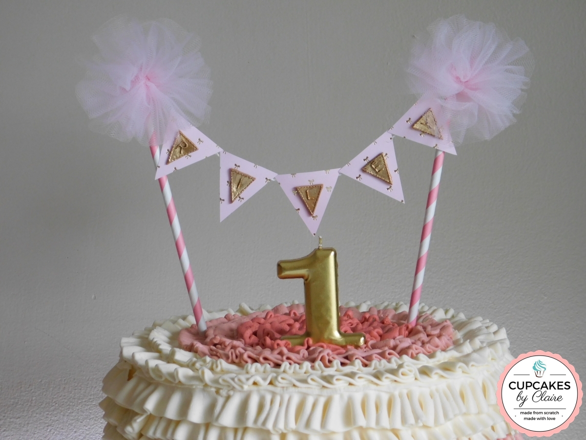 Pink Ruffle Cake