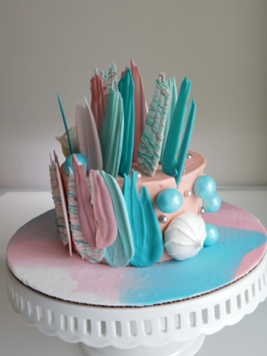 Brushstroke Cake