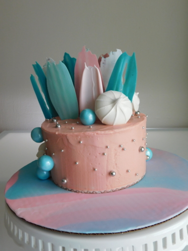 Brushstroke Cake