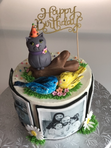 Family Album Cake