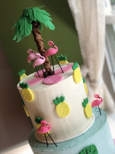 Flamingo Cake