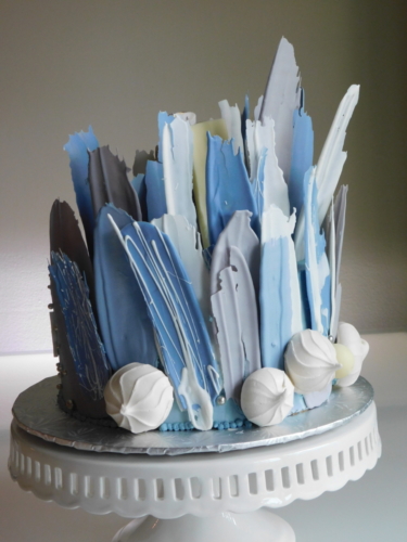 First Communion Cake Blue