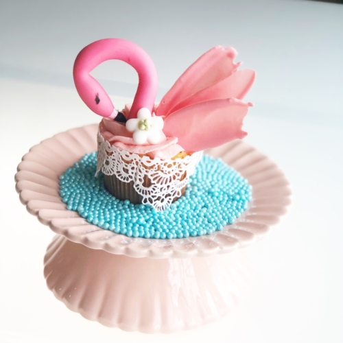 Flamingo Cupcake