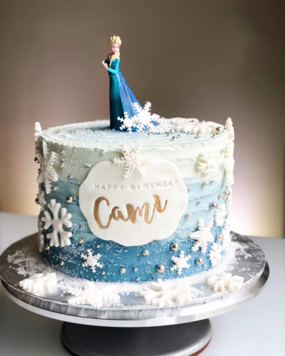 Frozen Anna Cake