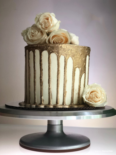 Golden Drip Cake