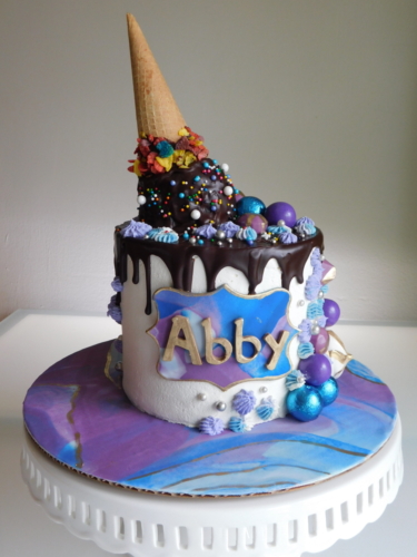 Ice Cream Drip Cake