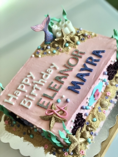 Mermaid Sheet Cake