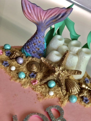 Mermaid Sheet Cake