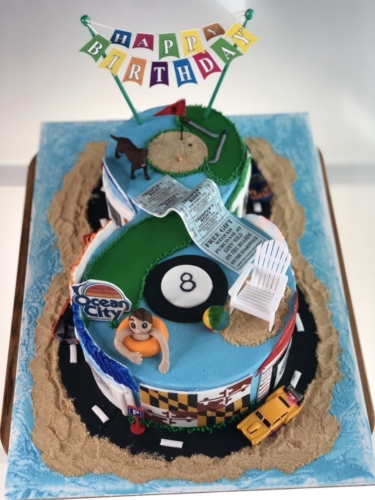 Ocean City Identity Cake