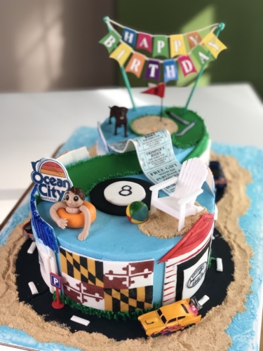 Ocean City Identity Cake