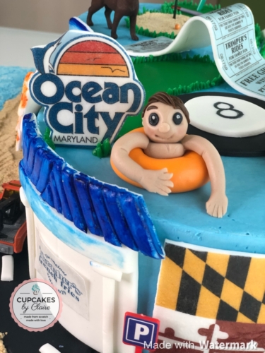 Ocean City Identity Cake
