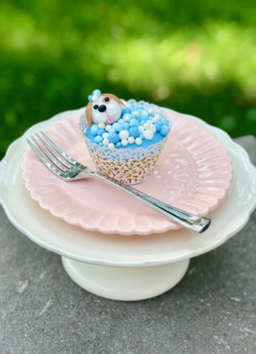 Puppy Bubble Bath Cupcake