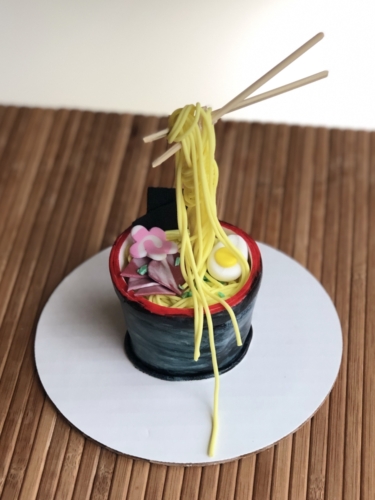 Ramen Imposter Cupcake