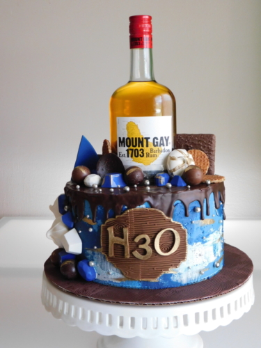Rum Bottle Cake