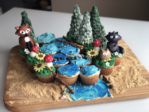Woodland Creatures Cupscape