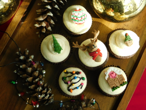 holiday cupcakes