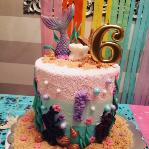 mermaid cake
