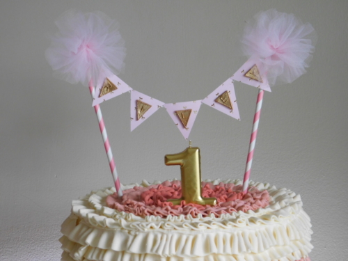 Pink Ruffle Cake