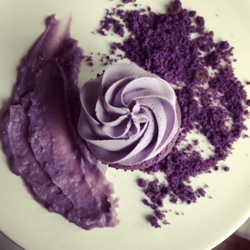 Ube Cupcake